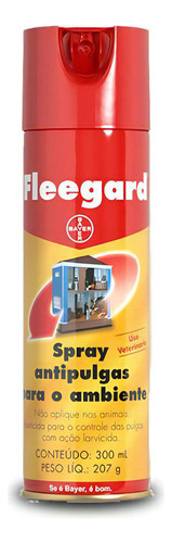 3 Fleegard Antipulgas P/ Ambientes 300ml Bayer Imediat
