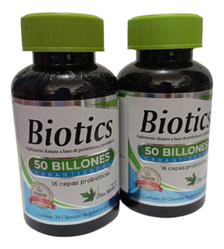 Biotics Probióticos 50 Billones - Unidad a $63000