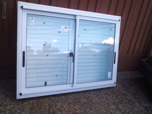 Ventana Aluminio Modena 150x110 Dvh + Premarco Contramarco Blanco