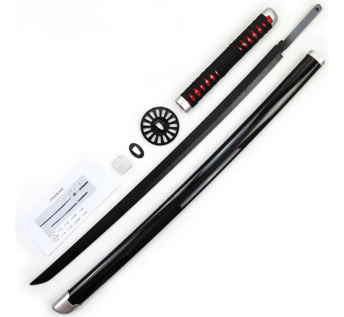 104cm Katana De Madera Demon Slayer Espada Colección Color Mitsuri Kanroji