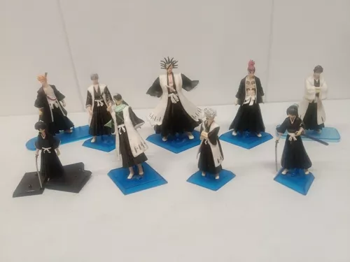 Bonecos Anime - Saga Bleach - 9 Personagens - Bases