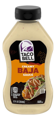 Taco Bell Mexican Taco Bell Baja - Salsa Cremosa, 12 Onzas