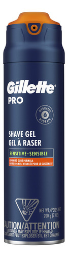Gel De Barbear Gillette Pro Proglide Sensitive 2 Em 1 200 Ml