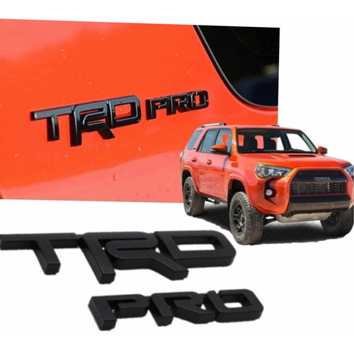 Emblema Aplique Lateral Trd Pro Toyota 4runner Metal