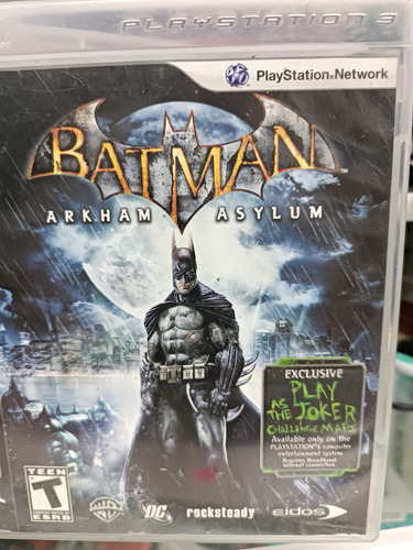 Batman Arkham Asylum Para Ps3 Original Físico 