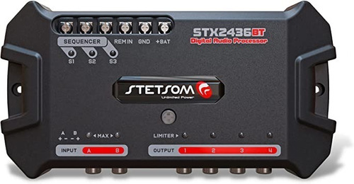 Processador Áudio Digital Stetsom Stx2436 Bluetooth