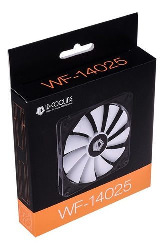 Imagen 9 de 10 de Cooler 140mm Id-cooling Wf-14025 Pwm Antivibración 1600 Rpm