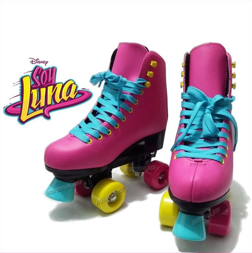 Patines Roller Tipo Soy Luna Clasicos Marca Colores E.gratis