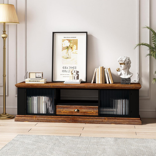 Ivyhaven Soporte De Tv De Hasta 55 Pulgadas Consola De Mesa