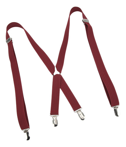 Tirantes Rojos Para Hombre, De Aproximadamente 1 X 41,3 PuLG