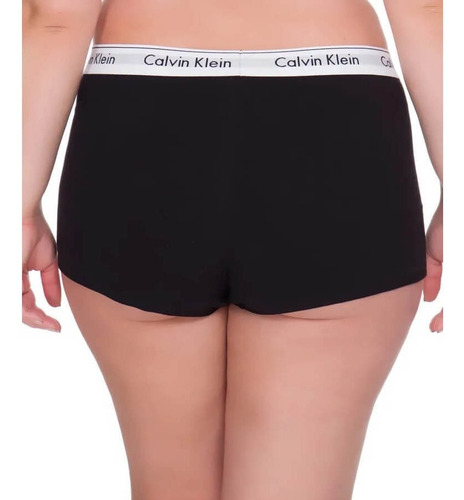 Imagem 2 de 3 de Calcinha Calvin Klein Boyshort Boxer Plus Size Mar068ps