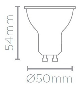 Imagem 6 de 10 de 10x Lampada Dicroica Mr16 Stella Gu10 Led 6w Sth6525 Bivolt