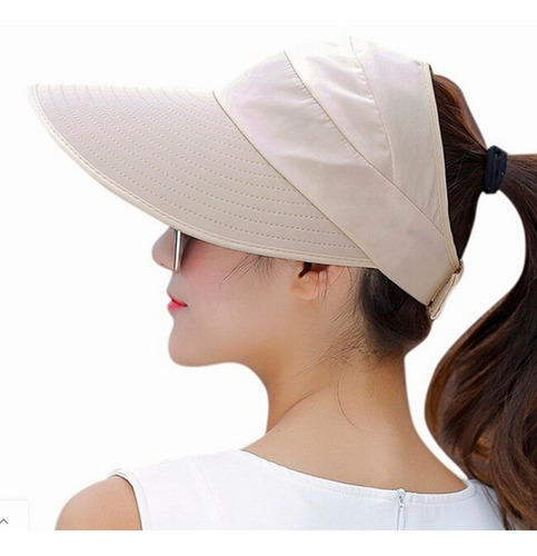 Sombrero Para Sol Dama Playa Primavera Verano Protección Uv