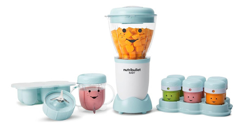 Procesador  De Alimentos De Bebe Nutribullet Baby 18 Piezas