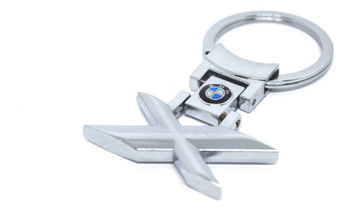 Chaveiro Bmw X1 X2 X3 X4 X5 X6 X Serie Motorsport Cor Prateado