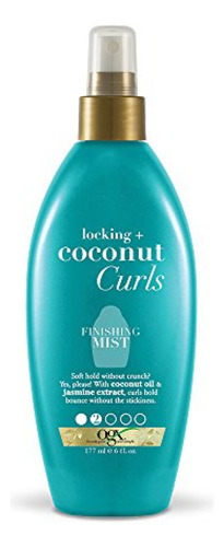 Aceite De Coco Ogx Locking + Curls Finishing Mist, (4021) C