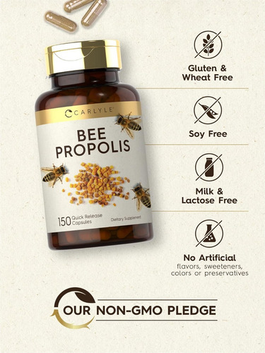 Propóleo De Abeja Carlyle 150 Cápsulas