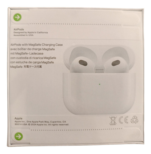 Audífonos 2da Generación Compatible Con iPhone Android Blanc