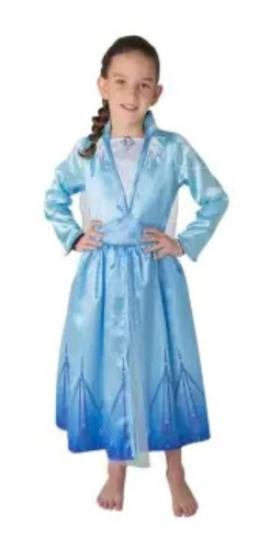 Vestido Disfraz Princesa Elsa Frozen Disney Fantasy 