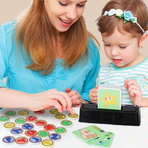 Juego De Reconocimiento De Letras, Juguetes Educativos,