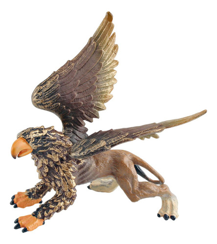 Figura De Juguete De Grifo En Miniatura De Animal Antiguo