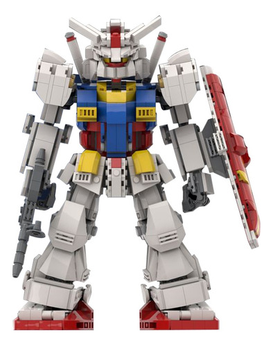 Set De Bloques Robo Rx-78 Mobile Suit Mecha Robot