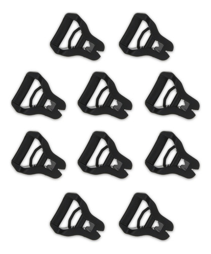 Imagen 1 de 5 de Tensores Para Carpa Y Toldo Line Lock V (pack X 10 Unidades)