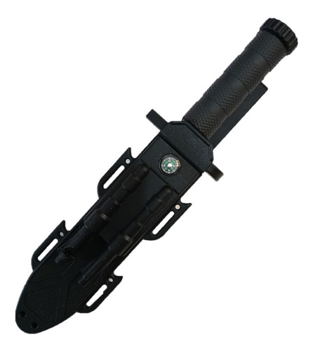 Imagen 6 de 10 de Cuchillo Táctico Tipo Cazador, Incluye Funda De Polímero