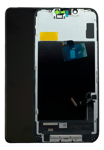 Tela Display Frontal Compatível iPhone 14 Oled Top Sem Ci Cor Preto