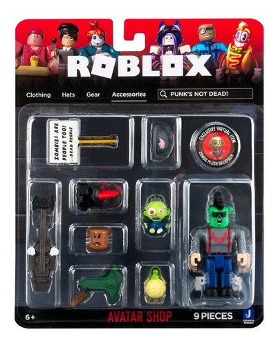 Roblox Figura Set Punk¨s Not Dead¡ Rob0603