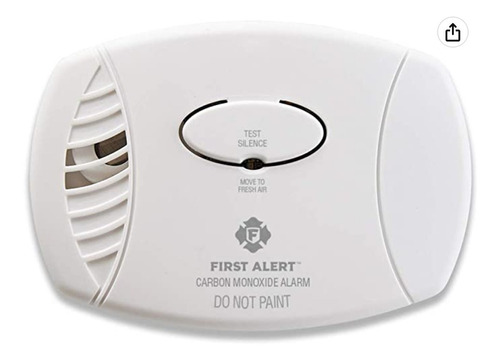 Alarma Detector De Monoxido De Carbono First Alert Co605