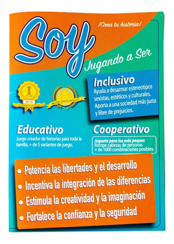 Soy Jugando A Ser 2 Juego De Mesa Niños Didactico Infancia