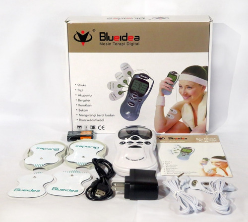 Imagen 3 de 3 de Electroestimulador Tens Digital Therapy 4 Parches - Arequipa