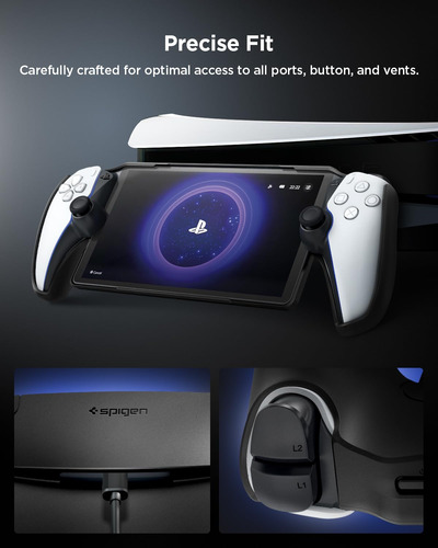Capa Spigen Thin Fit Para O Reprodutor Remoto Playstation Po