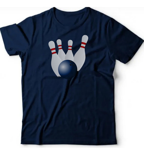 Camiseta Algodão Esportes - Boliche Strike