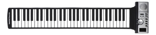 Teclado Dobrável De 61 Teclas Para Piano Portátil De Silicon