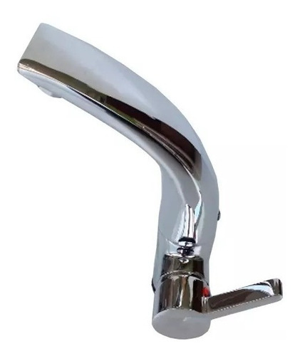 Imagen 2 de 3 de Grifería Para Lavamanos De Baño Cromada Fl Yhp3070