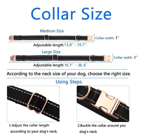 Juego De Correa Para Collar De Perro De Alta Resistencia, Me