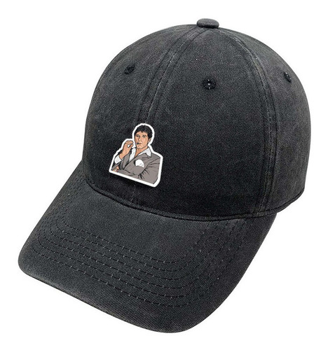 Gorra Pre Lavada Algodón Tony Montana Scarface R7