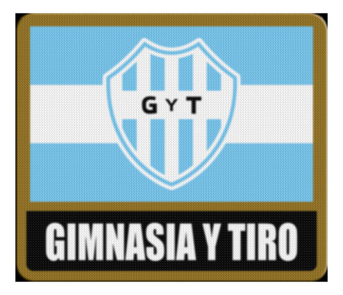 Parche Termoadhesivo Flag Gimnasia Y Tiro Salta