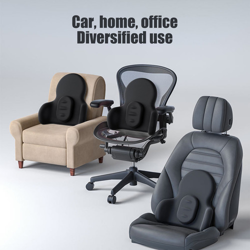 X Cojín Ergonómico De Soporte Lumbar Ajustable For Coche, Es