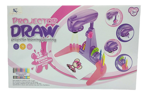Imagen 2 de 3 de Proyector Para Aprender A Dibujar 32 Dibujos Projector Draw.