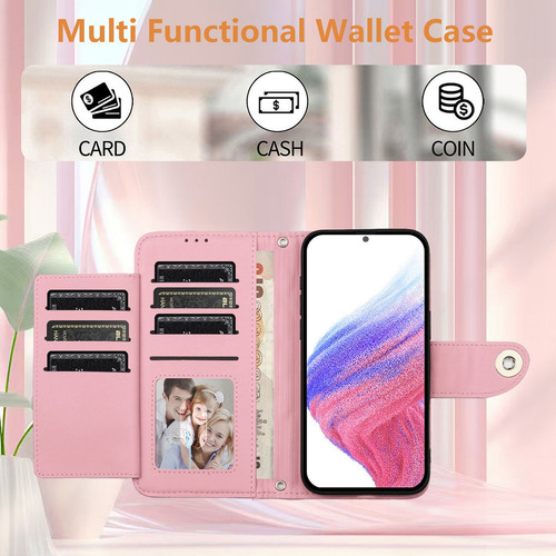 Funda De Piel Tipo Cartera Para Tarjetas Casefor Honor X7a X7b X7c