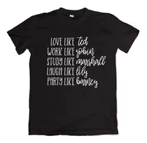 Comprar Remera Serie How I Meet Your Mother Ted Barney Modelo 4