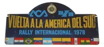 Comprar Chapa Rally Internacional Vuelta América Del Sud 78 Original