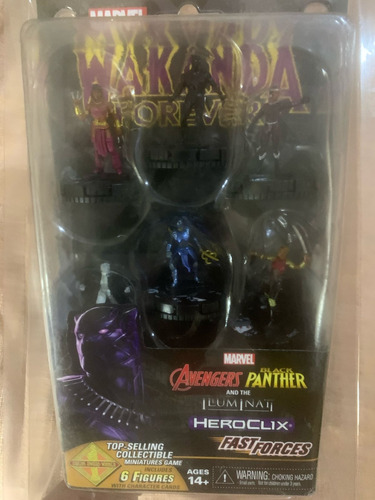 Marvel Heroclix Black Panther Mapa Area Azul Y Reino Muerte (Usado)