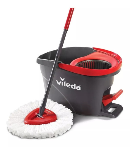 Set Vileda Easy Wring & Clean - Balde Escurridor Con Mopa