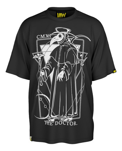 Remera The Doctor - Peste Negra Scp - 100% Algodón Unisex 