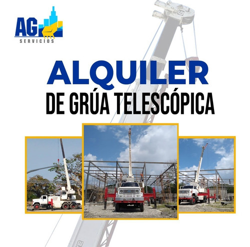 Imagen 3 de 5 de Alquiler Grua Telescopica Volteo Vibrocompactadores Andamios