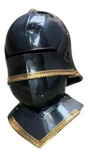 Arma Y Armadura - 18ga Casco Antiguo Medieval Alemán Sallet 